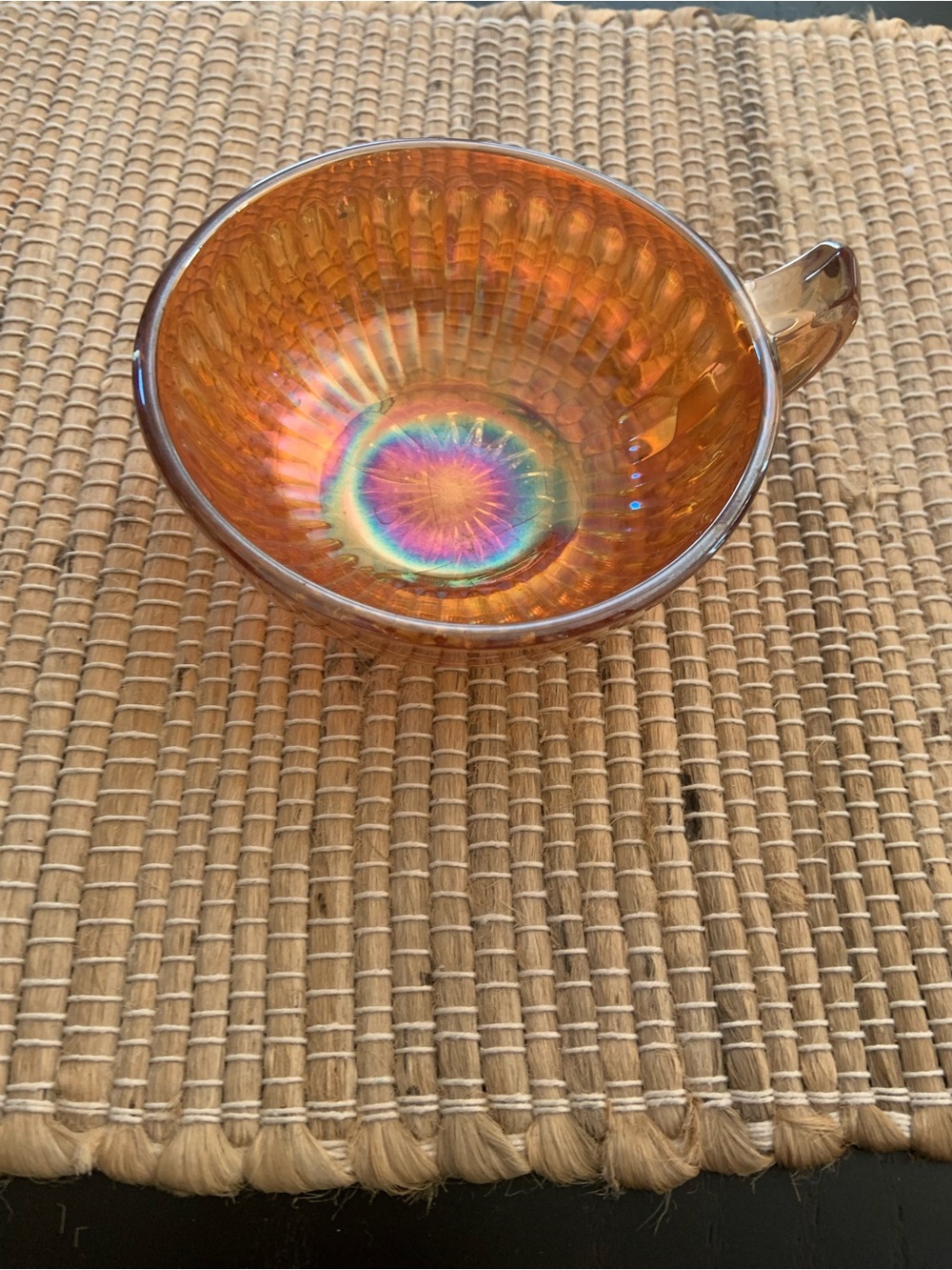 VTG Imperial carnival glass dish